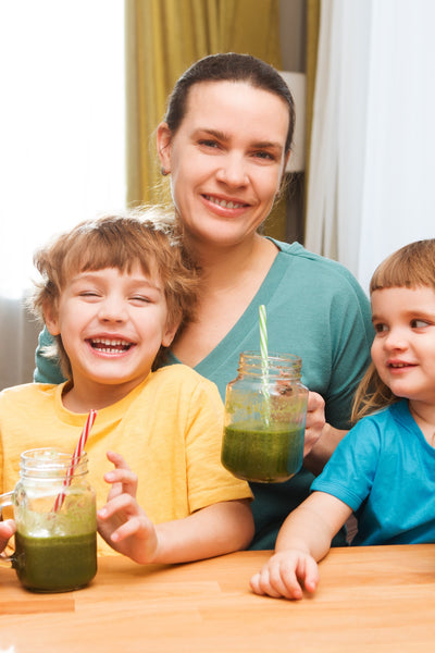 How to sneak leafy greens into your toddler's diet - the delicious smoothie way